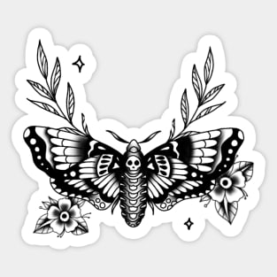 Death Head Moth Sticker